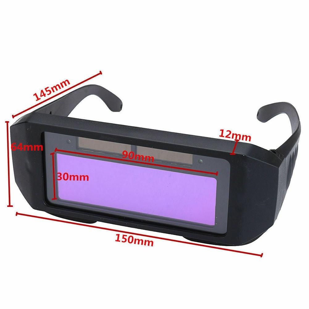 Solární automatické ztmavování LCD displeje svářečské kukly, brýle pro svářeče
