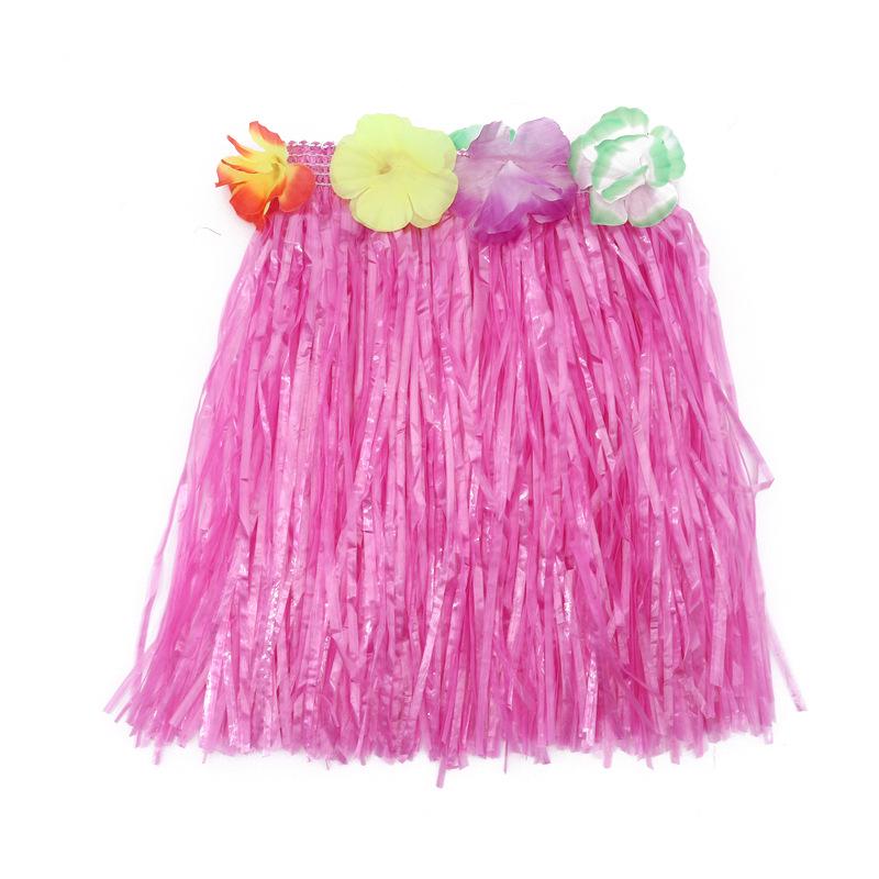 Children's 30cm Hawaiian Hula Dance Skirt