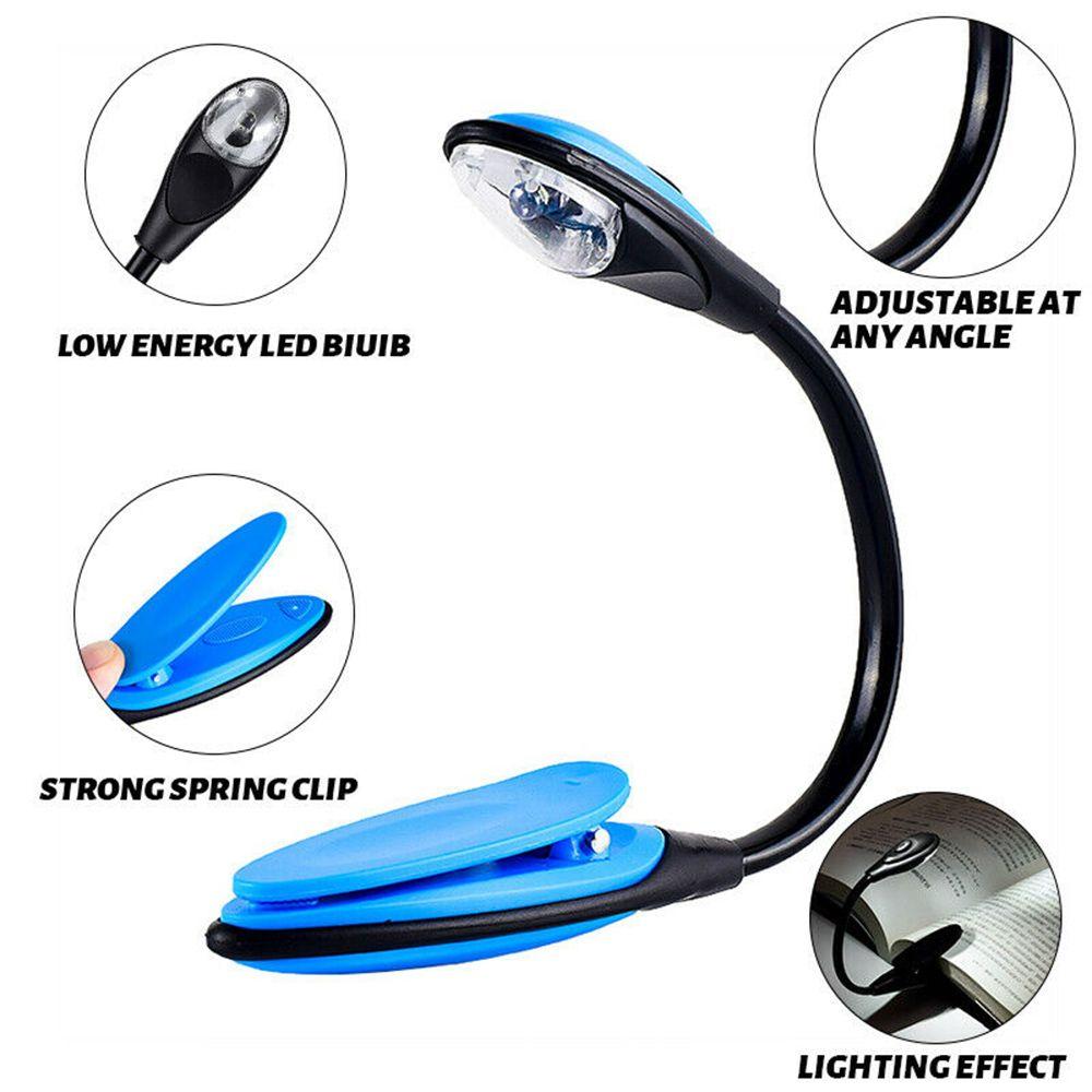 Lights Portable Desk Lamps Clip On Lamp LED Book Light Reading Travel Light