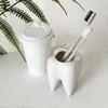 Toothbrush Storage Rack Personality Decoration Teeth Pen Holder Creative Birthday Gift Ornament Desktop Office Desk