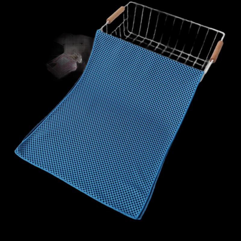 OLOMM Bamboo Charcoal Fiber Cooling Sports Towel 30x100 cm