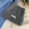 Cat ears wool hat women's autumn and winter new warm cute knitted hat thickened versatile cold hat