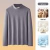 Men's Plush Double-Sided Long-Sleeve Thermal Base Layer Top
