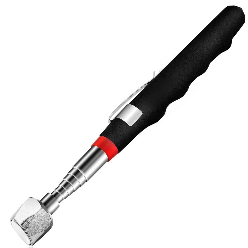 Teleskopisches Magnetisches Greifwerkzeug mit Diamantdesign – Extra Starker 16lb Zugkraft Edelstahl-Magnetstab Erweitert sich auf 30 Zoll