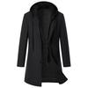 Cappotto imbottito con cappuccio Business Casual da uomo Autunno/Inverno Giacca di alta gamma in pile Taglie forti