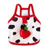 New Cat Clothes Spring and Summer Three-dimensional Fruit Thin Breathable Small Suspender Cat Bipeg Dog Pet Clothing