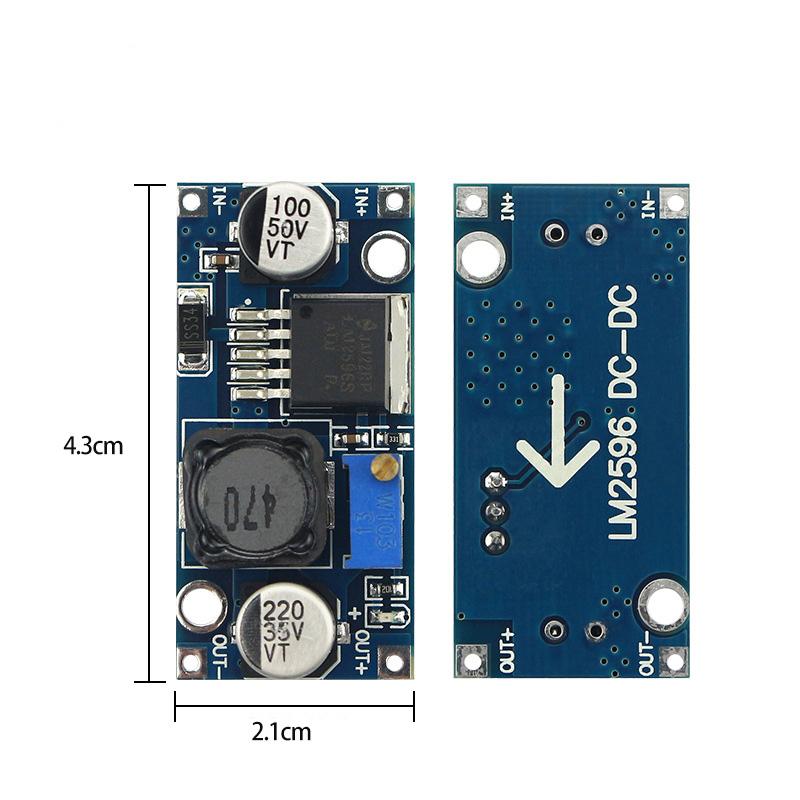 LM2596 DC-DC Buck Power Module 3A The Current Is Adjustable And The Voltage Is Higher Than That Of The LM2576