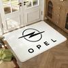 German Lightning Bolt Compact Car Vehicle Thickened Absorbent Non-Slip Floor Mat Bedroom Living Room Door Mat Flannel Rug