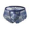 Men's sexy lace panties perspective boxers sexy hollow boxers bed seduction flirting underwear