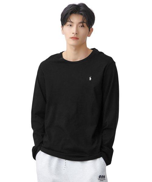 

[Polo Ralph Lauren] Лонгслив для сна из жидкого хлопка с круглым вырезом [Отправка из Кореи] 100% Оригинал S