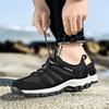 Trendy Men's Summer Mesh Breathable Casual Sports Shoes with Hollowed Out Mountaineering Anti Slip Water Wading Vulcanized Shoes