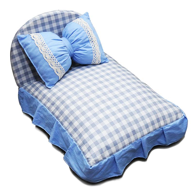 Princess Style Removable and Washable Dog Bed Pet Bed Cat Bed Dog Bed Cat Nest Dog Mat Cat Cushion and Pillow