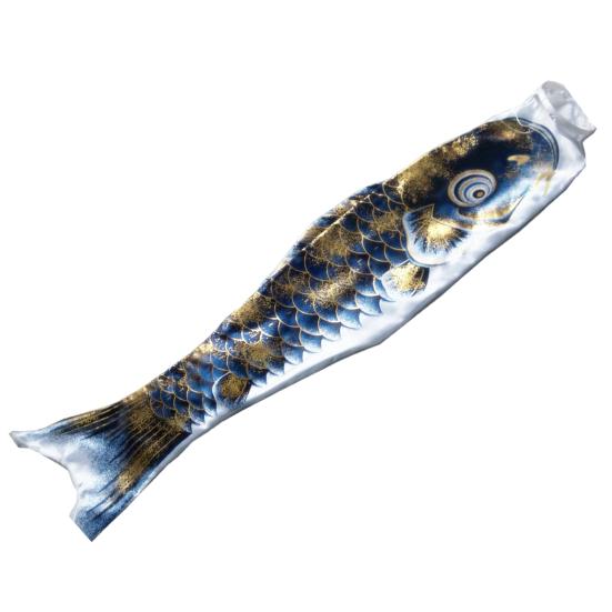 Carp Flag Realistic Ornamental Colorful Japanese Style Hanging Carp Windsock Garden Decoration