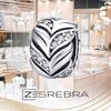 Charms Pattern Zircons 925 Bead Charms Tread Pendant
