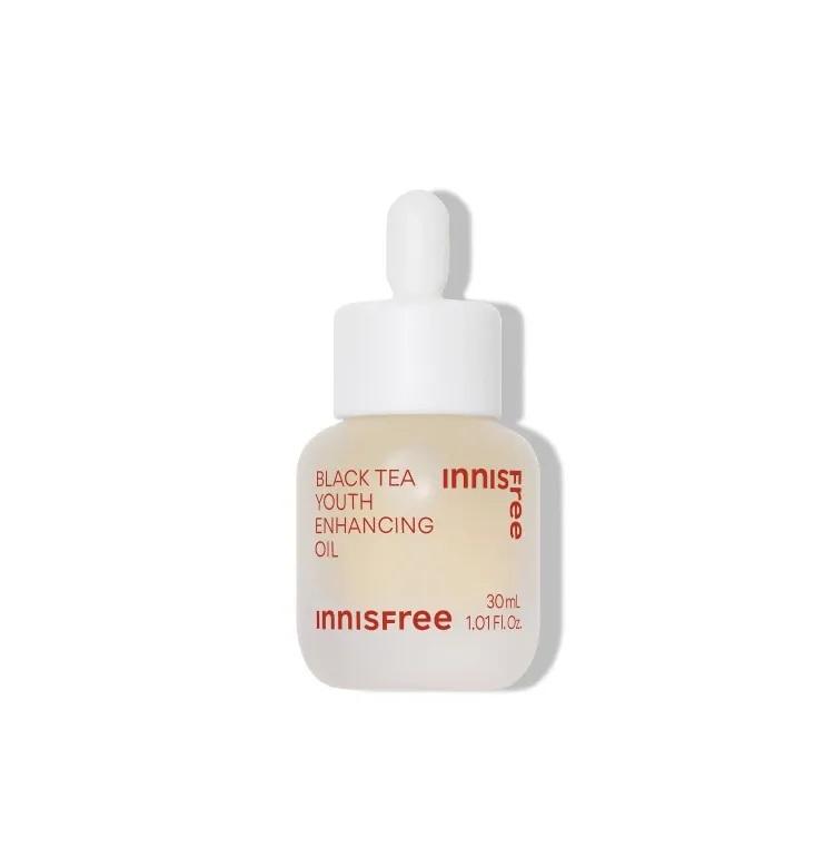 Innisfree Black Tea Youth Enhancing Face Oil Anti-Aging Nourishing Oil 30mL