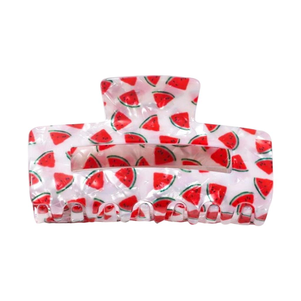 Lemon Fruit Hair Claw Clip For Women Slip Resistant Jaw Clamp Hair Accessories For Spring Theme Parties And Daily Use