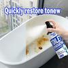 Toilet Renovating Spray, 100ML Toilet Bowl Cleaner & Stain Remover, Powerful Deep Cleaning for Limescale, Yellow Stains & Grime,
