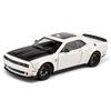 1/24 Scale Dodge Challenger Hellcat SRT Alloy Scale Car Model Diecast Metal Miniature Car Sound and Light Collection Children Toy Vehicle
