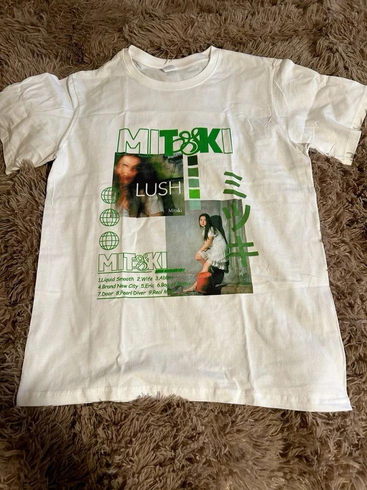 Mitski Lush album White Cotton Graphic Gift For Fan  T Shirt Size S-5XL Unisex T-Shirt L