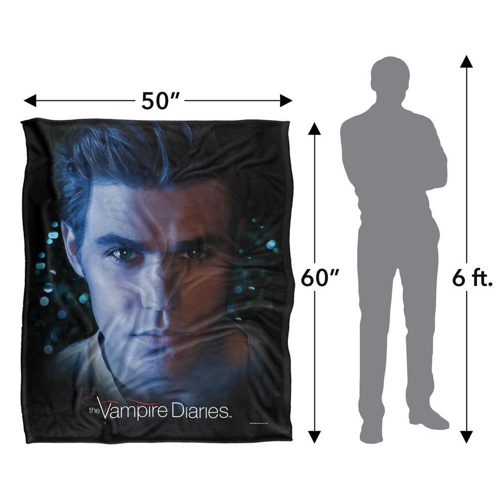 Vampire Diaries Headshot Stefan Blanket