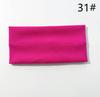 9003 SASAacc European and American Solid Color Knitted Hairband Elastic Sports Headband Hair Accessories Korean Style
