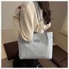 Star Embroidery Shoulder Bags for Women Large Capacity Versatile Ladies Casual Tote Bag College Style Simple Female Handbags