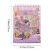 3D Miniature Scene Stickers Stacking Pasting Cartoon Cabin Scene DIY Sticker 20 Sences Landscape Sticker Collection Scrapbooking