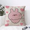 AAsamimichaan AAsamimi Cushion Cover Eco Linen Pillow Case DoubleSided Print Breathable Durable Zipper Home Decor Gift