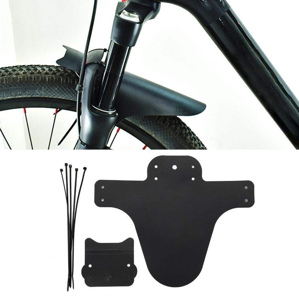 1 Σετ Φτερά Ποδηλάτου Φορητά Πλαστικά Φτερά Ποδηλάτου MTB Φτερά Τροχού Εμπρόσθιου Ελαστικού MTB Ποδηλάτου Αλεστήρας Λάσπης Ποδηλάτου Αξεσουάρ Ποδηλάτου