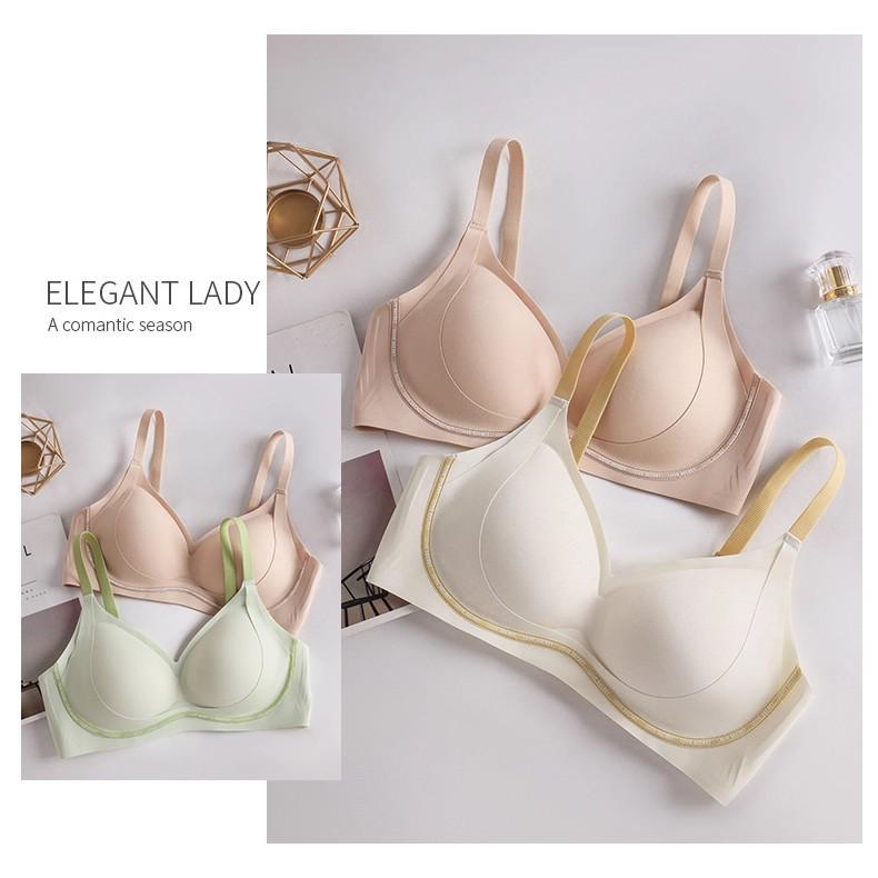 Women’s Seamless Push-Up Bra: Enhances Smaller Bust, Side Support, Anti-Sagging, Wirefree