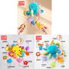 Baby Toy Car Mirror With Soft Plush Characters For Newborns And Infants