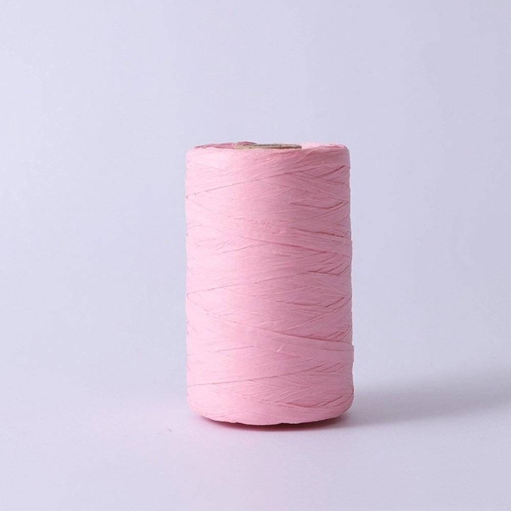 Multicolour Raffia Straw Yarn DIY Packaging Tape New Gift Wrapping Rope  Knitting