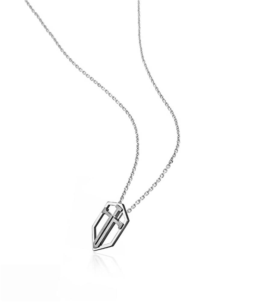 Trencadism Andrew Necklace Silver 925 Necklace Trm Adn20Lg