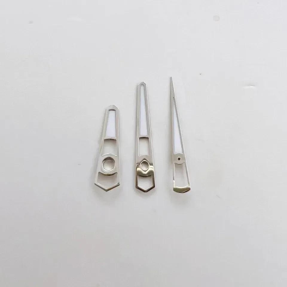 Silver/ Gold/ Rose Gold NH35 Hands Green Luminous Receiving Watch Modification Accessories for NH35A/NH36/4R/7S Movement