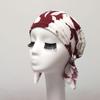 White Pirate Tricorne Bandana Chemotherapy Cap - Thin, Breathable, Adult Headwrap