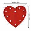 Heart Shaped Night Light 10 LEDs Night Lamp Romantic LED Lamp  Couple