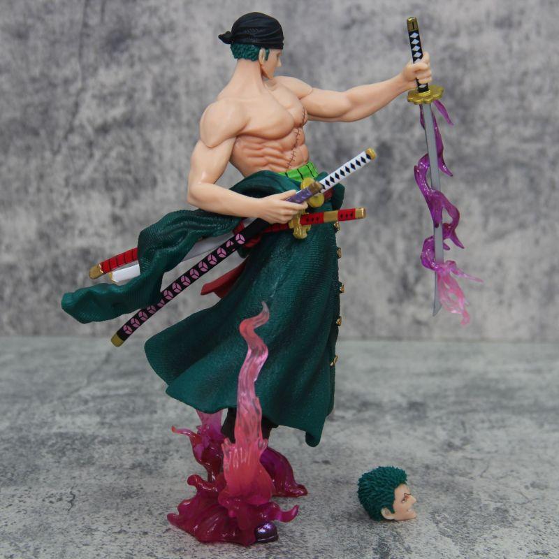 One Piece Anime Figures Roronoa Zoro Figure Gk Figurine Pvc Statue Model Doll Collection Decoration Toys Gifts