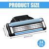 24PCS Mach 3 Manual Razor Blades