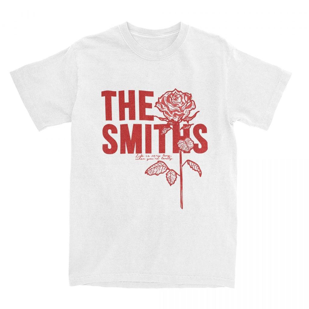 Men Women's Band The Smiths Retro Wave Shirt Merch Vintage Cotton T Shirts Tee Clothes Original