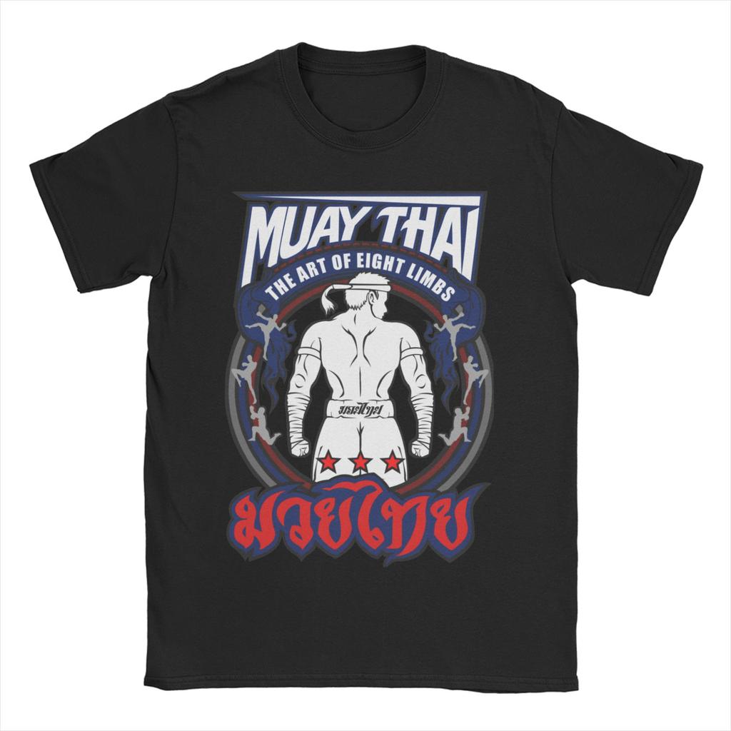 Men Womens TShirts The Art Of 8 Limbs Sak Yant Tiger Muay Thai  100 Cotton Tees Short Sleeve  T Shirts O Neck Tops Big Size