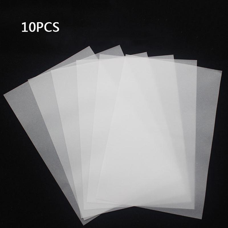 

10pcs Embroidery Transfer Paper With Iron Pen Kit For Handmade Craft-Carbon Water-Soluble Tracing Paper DIY Sewing Tools New