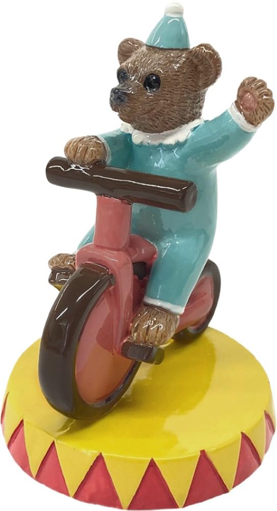 Daikai Copeau Circus Bear Greeting On a Bicycle X X Cm 74037 4.6 4.5 6.7