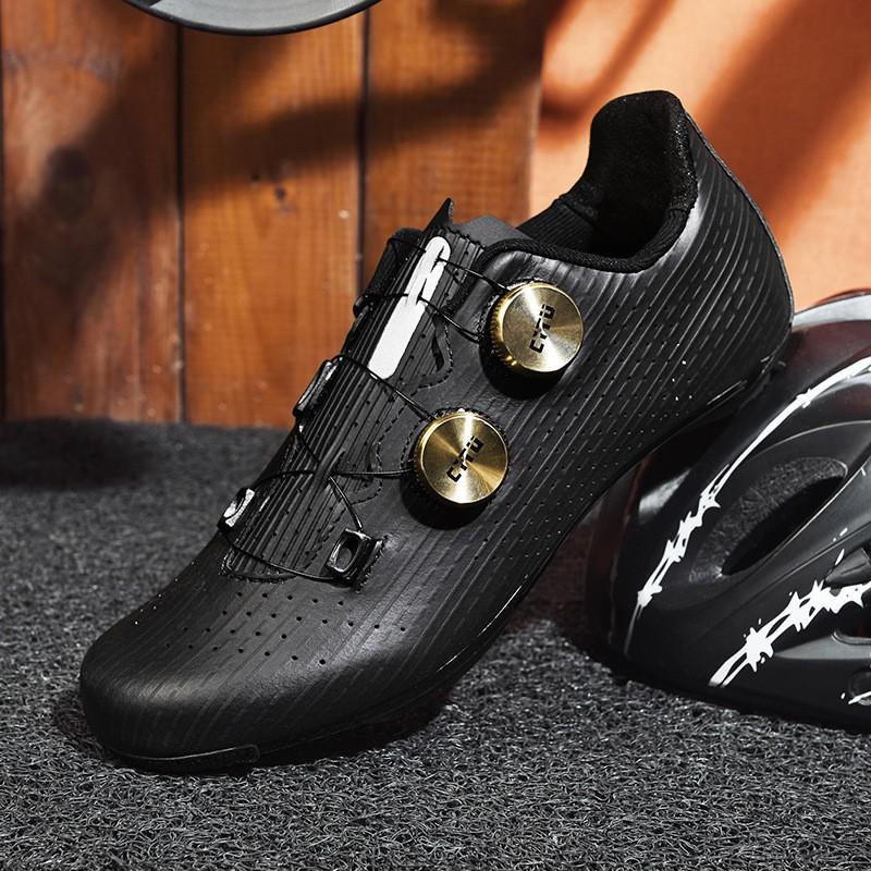 Unisex Cycling Shoes White MTB Road Bike With Rotational Low Cut Breathable Performance