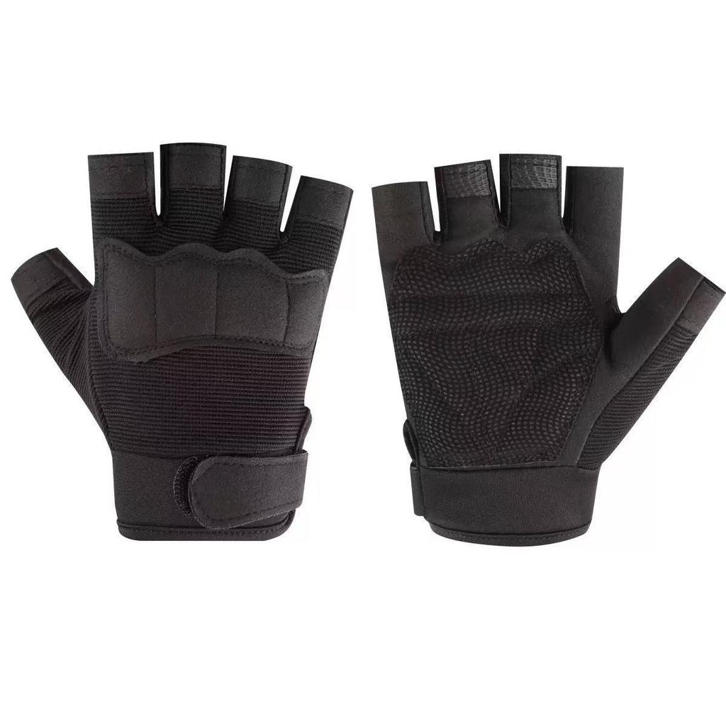 Tactical Full & Half Finger Non-Slip Gloves for Men & Women - All-Season Wear, Cycling, Sports, Fishing, Wear-Resistant & Protective