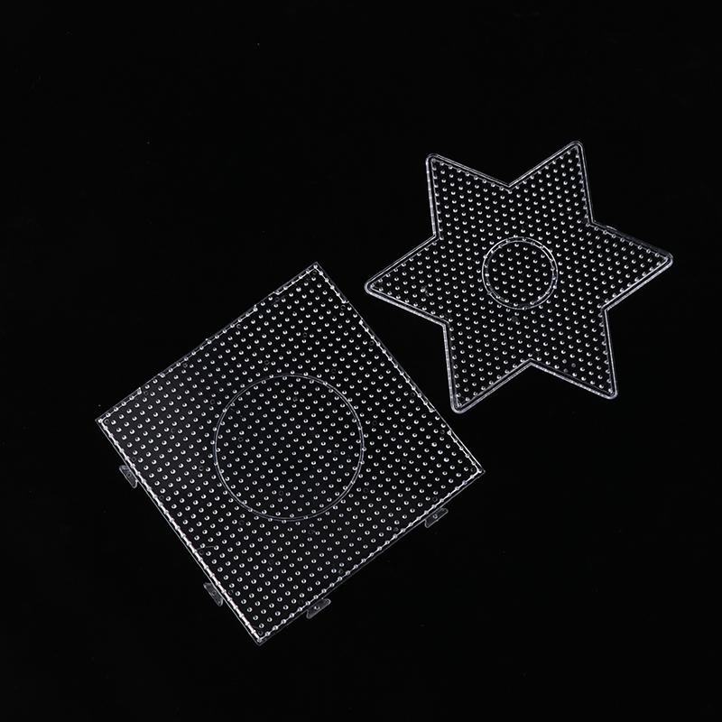 5Mm Kids Hama Beads Toy Diy Fuse Beads Iron Beads Tool Educational Tangram Jigsaw Puzzle Melting Bead Pegboard Template