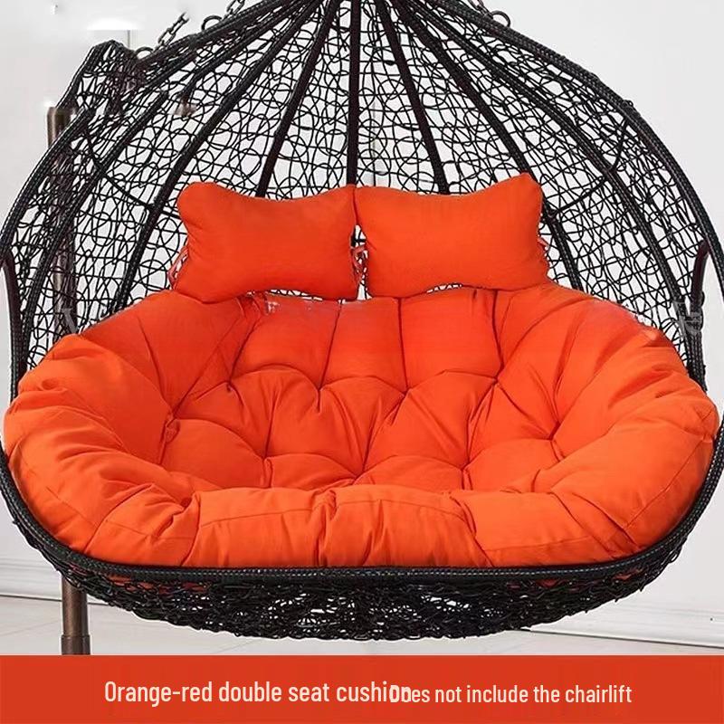 Double Hammock Hanging Chair Cushion - Thick, Washable Rattan Chair Cover for Autumn