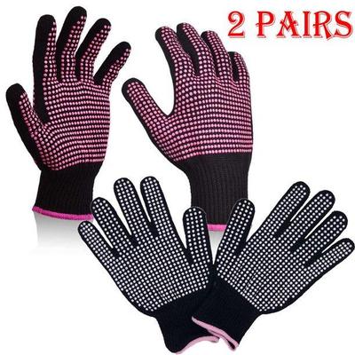 Heat-Resistant Anti-Scald Hairdressing Gloves for Perming and Curling