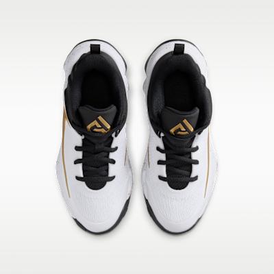 Kids' Sneakers Nike Giannis Immortality 4 Black White Metallic Gold (GS) Black/White/Metallic Gold