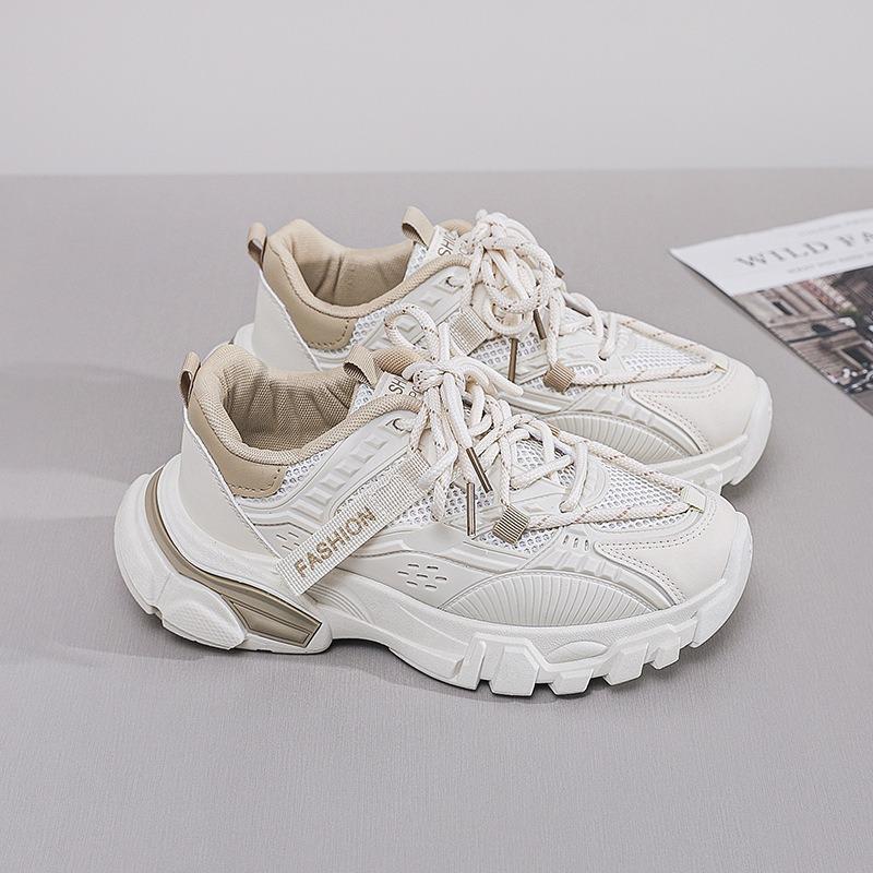 Women's Shoes Thick-soled Dad Shoes New Versatile and Breathable Casual Shoes Running Sports Shoes