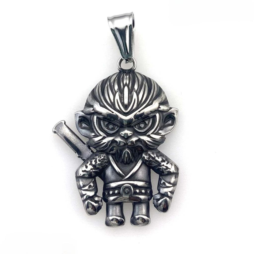 New Battle Monkey Pendant, Fashionable and Popular Game Accessories, Necklace, Sweater Chain